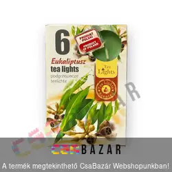 Illatmécses, teamécses tulipán eukaliptusz 6 db-os