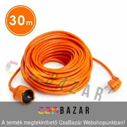 Hálózati lengő hosszabbító 30 m