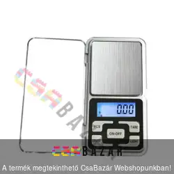 Digitális patika mérleg, ékszer mérleg - 500gr/0,1gr