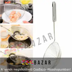 Nyeles szűrő, sültkiszedő 14,5 cm