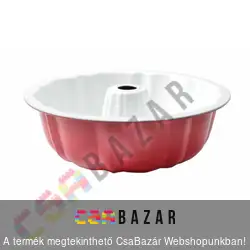 Kerámia bevonatos kuglóf sütőforma 25 cm