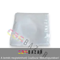 10 x 55 cm-es légbordás háztartási vákuum tasak - sous vide fólia tasak 1 db