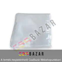 18 x 20 cm-es légbordás háztartási vákuum tasak - sous vide fólia tasak 1 db