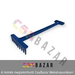 Műanyag játék homokozó gereblye 42 cm