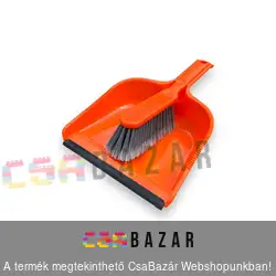 Műanyag lapátgarnitúra gumiéllel Tidinett