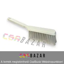 Műanyag nyeles kefe, higiéniai kéziseprű