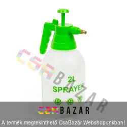Kézi pumpás permetező 2 L