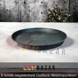 Virágcserép alátét 55 cm-es fekete