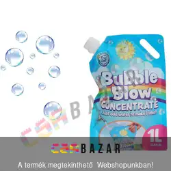 Buborékfújó utántöltő folyadék 35 ml - 1L-hez