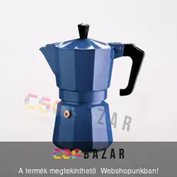 Kávéfőző 6 személyes - Kék festett
