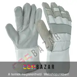 Munkás kesztyű marha hasítékbőr tenyerű rakodókesztyű - 8-as méret