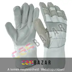 Munkás kesztyű marha hasítékbőr tenyerű rakodókesztyű - 11-es méret