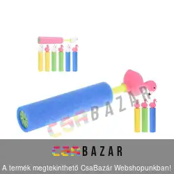 Figurás habszivacs vízipuska 26 cm