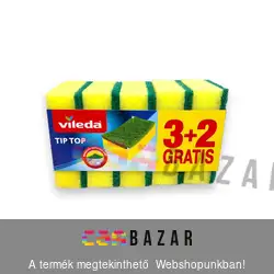 Vileda Style TipTop mosogatószivacs 3+2 db-os