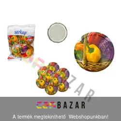 Befőttes üveg tető 82 mm zöldségek 10 db /csomag