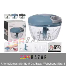 Zöldségvágó, zöldségaprító készülék - zsinóros