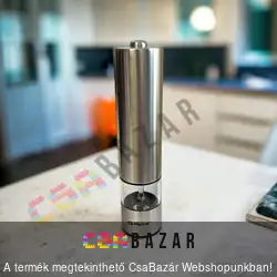 Elektromos kézi borsdaráló, borsörlő 22 cm - 4 x AA