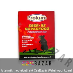 Prokum ragadós egér- és patkányfogó lap - 32 x 21 cm