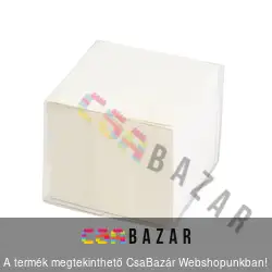 Jegyzettömb, kockatömb 8 x 8x 6,5 cm - tartóban