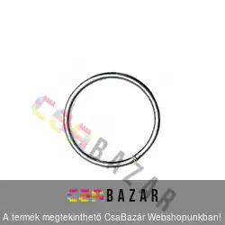 Karika 8x50 horganyzott acél