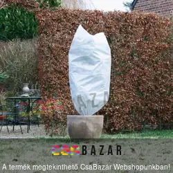 Téli takarófólia zsák zsinórral 3 db - fehér átm. 50 x 100 cm - 50g/m2