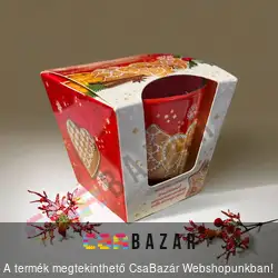 Illatgyertya, illatmécses üvegben Christmas Sweets fahéj