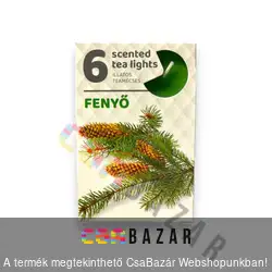 Illatmécses, teamécses fenyő 6 db-os
