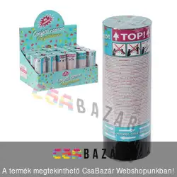 Konfetti kilővő mini - 10,5 cm