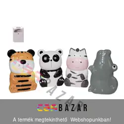 Kerámia párologtató álló 16 cm x 10 cm állatmintás - több féle