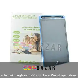 12 colos digitális jegyzetfüzet, írótábla, rajztábla