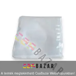 20 x 25 cm-es légbordás háztartási vákuum tasak - sous vide fólia tasak 1 db