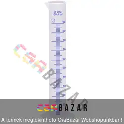Műanyag mérőhenger 100 ml