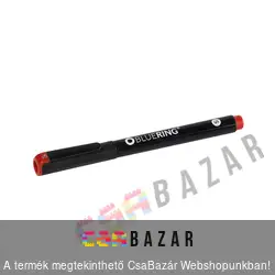 Alkoholos tűfilc 0,4 mm - piros - cd/dvd jelölő