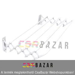 Fali ruhaszárító 120 cm-es