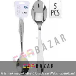 Fém teáskanál 5 db-os szett