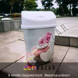 Billenős szemetes kuka 22L - kavicsok