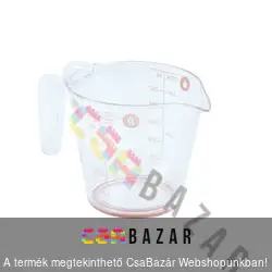 2,5 dl-es mércés kancsó, mérőpohár