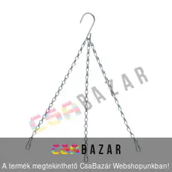 Galvanizált lánc 35cm - függőkosárhoz