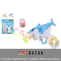 Buborékfújó cápa + 50 ml folyadék