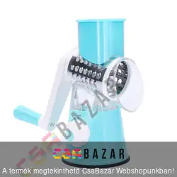 Asztali sajtreszelő, sajtdaráló cserélhető betétekkel - tapadókorongos rögzítéssel