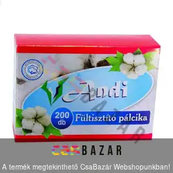 Andi fültisztító pálcika 200 db