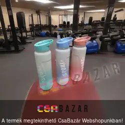 Sport kulacs műanyag 800 ml - opálos, színátmenetes