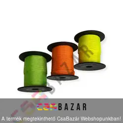 Általános PP kötél 2 mm - 30 m - neon szín több féle