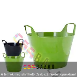 Műanyag flexibilis füles kosár 29 L