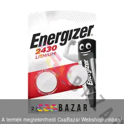 Energizer 2430 Lithium 3V gombelem 2 db-os