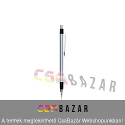 Töltőceruza, nyomósiron 0,5 mm fém test - PAX