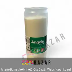 Olajmécses, mécses betét 14 cm 75 órás Angela 4 - fehér