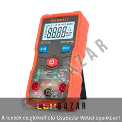 Automata multiméter érintésmentes feszültség detektálással - 2 x AAA