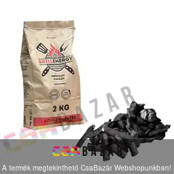 Prémium faszén 2 kg - Grill Energy
