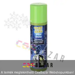 Műhó spray 150ml világítós, fluoreszkáló